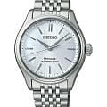 Seiko Seiko Presage Classic Series SPB521 Classic Series SPB521 механические мужские часы  белый циферблат, браслет нержавеющая сталь — вид спереди