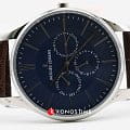 Jacques Lemans Jacques Lemans Classic 1-1951C мужские часы синий циферблат на запястье
