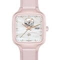 Rado Rado True Square x Ash Barty Limited Edition R27123905  R27123905 механические женские часы  перламутровый циферблат, браслет кожаный — вид спереди