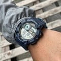 Casio Casio Collection WS-1500H-2AVEF  наручные мужские часы фото под углом.