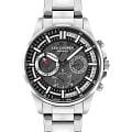 Lee Cooper Lee Cooper LC07817.350  LC07817.350 кварцевые мужские часы  черный циферблат, браслет нержавеющая сталь — вид спереди
