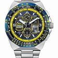 Citizen Citizen Promaster JY8125-54L  JY8125-54L кварцевые мужские часы  антрацитовый циферблат, браслет нержавеющая сталь — вид спереди