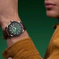 Timberland Timberland Henniker TDWGB0054903  американские мужские часы на браслете кожаный боковой вид