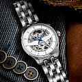 Hamilton Hamilton Jazzmaster Skeleton Auto H42535110 мужские часы белый циферблат на запястье