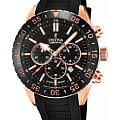 Festina Festina Ceramic F20516/2  F20516/2 кварцевые мужские часы  черный циферблат, браслет силикон — вид спереди