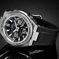 Оригинальные часы Casio Casio G-Shock GST-S110-1ADR (GST-S110-1A) электронные калибр механизма  общий вид