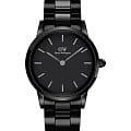 Daniel Wellington Daniel Wellington Iconic Link Ceramic DW00100415  DW00100415 кварцевые женские часы  черный циферблат, браслет керамика — вид спереди