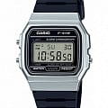 Casio Casio Illuminator F-91WM-7ADF (F-91WM-7A)  F-91WM-7A кварцевые мужские часы   циферблат, браслет пластик — вид спереди