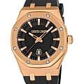 Roberto Cavalli Roberto Cavalli Uomo Ottagono RC5G102P0025  RC5G102P0025 кварцевые мужские часы  черный циферблат, браслет силикон — вид спереди