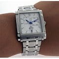 Orient Orient ETAC002W (FETAC002W) механические мужские часы часы, крупный план белый циферблат