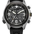 Citizen Citizen Promaster JV1007-07E  JV1007-07E кварцевые мужские часы  черный циферблат, браслет полиуретан — вид спереди