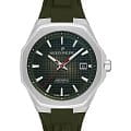Jacques Philippe Jacques Philippe Octagon JPQGS3814XX  JPQGS3814XX кварцевые мужские часы  зеленый циферблат, браслет силикон — вид спереди