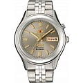 Orient Orient EM0301UK (FEM0301UK)  FEM0301UK механические мужские часы  серый циферблат, браслет  — вид спереди