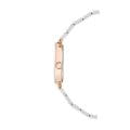 Anne Klein Anne Klein Diamond 1018RGWT кварцевые женские часы часы, крупный план белый циферблат
