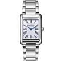 Maurice Lacroix Maurice Lacroix Fiaba Square FA1205-SS002-160-1  FA1205-SS002-160-1 кварцевые женские часы  белый циферблат, браслет нержавеющая сталь — вид спереди