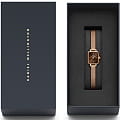 Daniel Wellington Daniel Wellington Quadro Mini DW00100649 женские часы коричневый циферблат на запястье