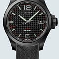 Longines Longines Conquest V.H.P. L3.716.2.66.9  наручные мужские часы фото под углом.