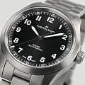 Оригинальные часы Hamilton Hamilton Khaki Field Titanium Auto 36mm Limited Edition Engineered Garments H70235130 механические калибр механизма h-10 общий вид
