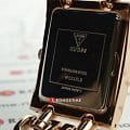 Guess GUESS W1117L3 кварцевые женские часы часы, крупный план золотой циферблат