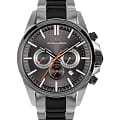 Jacques Lemans Jacques Lemans Sport 1-2119E  1-2119E кварцевые мужские часы  черный циферблат, браслет нержавеющая сталь — вид спереди