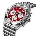 Breitling Breitling Chronomat B01 42 NFL San Francisco 49ers Edition AB01342B1K1A1  наручные мужские часы фото под углом.