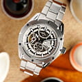 Orient Orient RE-AV0A02S00B star японские мужские часы на браслете нержавеющая сталь боковой вид