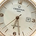 Certina Certina DS Caimano Lady C035.007.22.117.01  швейцарские женские часы на браслете сталь c pvd покрытием боковой вид