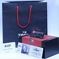 Tissot Tissot Tradition Powermatic 80 Open Heart T063.907.22.038.01 t-classic швейцарские мужские часы на браслете сталь c pvd покрытием боковой вид