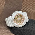 Casio Casio Baby-G BA-110X-7A1DR (BA-110X-7A1) кварцевые женские часы часы, крупный план  циферблат