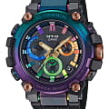 Casio Casio G-Shock MTG-B3000DN-1ADR (MTG-B3000DN-1A) MTG MTG-B3000DN-1A электронные мужские часы  черный циферблат, браслет сталь + пластик — вид спереди