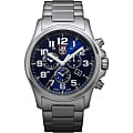 Luminox Luminox XL.1944.M  XL.1944.M электронные мужские часы  синий циферблат, браслет  — вид спереди