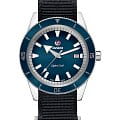 Rado Rado Captain Cook Automatic R32505208 Automatic R32505208 механические мужские часы  синий циферблат, браслет тканевый — вид спереди