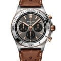 Breitling Breitling Chronomat B01 42 Triumph TB0134101M1X1  TB0134101M1X1 механические мужские часы  серый циферблат, браслет кожаный — вид спереди