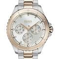 Hugo Boss Hugo Boss Premiere HB1502446  HB1502446 кварцевые женские часы  серебристый циферблат, браслет нержавеющая сталь с ip-покрытием — вид спереди