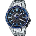 Casio Casio Edifice EFR-106D-1A2 EFR EFR-106D-1A2 кварцевые мужские часы  синий циферблат, браслет 18-каратное желтое золото — вид спереди
