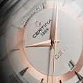 Certina Certina DS-1 Day-Date C029.430.16.011.01 мужские часы белый циферблат на запястье