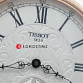 Tissot Tissot Lepine Mechanical T861.405.99.033.01 с ручным заводом мужские часы часы, крупный план белый циферблат