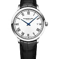 Raymond Weil Raymond Weil Toccata 5485-STC-00359  5485-STC-00359 кварцевые мужские часы  белый циферблат, браслет кожаный — вид спереди