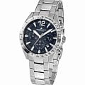 Jacques Lemans Jacques Lemans  42-5E  42-5E кварцевые мужские часы  черный циферблат, браслет  — вид спереди