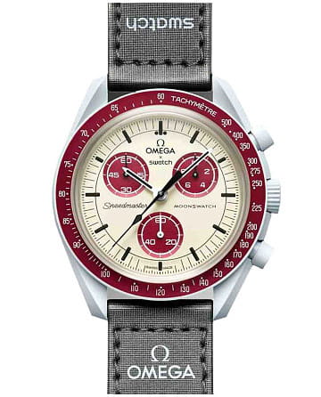 Swatch x Omega Bioceramic Moonswatch Mission to Pluto SO33M101