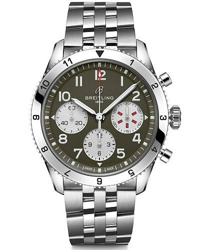 Breitling Classic Avi Chronograph 42 Curtiss Warhawk A233802A1L1A1