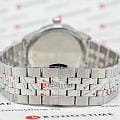 Maurice Lacroix Maurice Lacroix 1975 751007-SS002-130-1 кварцевые мужские часы часы, крупный план серебристый циферблат