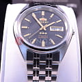 Orient Orient AB0000DB (FAB0000DB) 3 stars 21 jewels японские мужские часы на браслете  боковой вид
