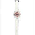 Casio Casio G-Shock GMA-S120SR-7A электронные женские часы часы, крупный план розовый циферблат