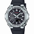 Casio Casio G-Shock GST-B600-1ADR (GST-B600-1A) GST G-Steel GST-B600-1A электронные мужские часы  черный циферблат, браслет пластик — вид спереди