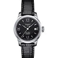 Tissot Tissot Le Locle Automatic Lady T41.1.123.57 Le Locle Automatic T41112357 механические женские часы  черный циферблат, браслет кожаный — вид спереди