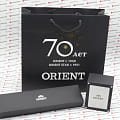 Orient Orient 3 Stars RA-AB0F12S 3 stars 21 jewels японские мужские часы на браслете нержавеющая сталь боковой вид