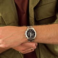 Swiss Military by Chrono Swiss Military by Chrono SM34076.01  швейцарские мужские часы на браслете нержавеющая сталь боковой вид