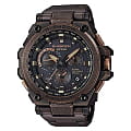 Casio Casio G-Shock Premium MTG-G1000AR-1A MTG MTG-G1000AR-1A электронные мужские часы  черный циферблат, браслет нержавеющая сталь — вид спереди