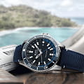 Mido Mido Ocean Star GMT M026.629.17.051.00 механические мужские часы часы, крупный план черный циферблат